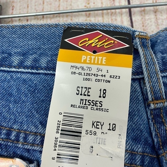 Vintage Chic womens tapered ankle jeans size 18 Petite - Picture 4 of 13